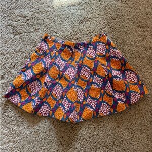 Colorful Patterned Girl’s Skirt